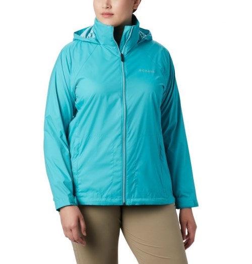 Women's Columbia Switchback III Jackets Turquoise | Plus Size CA-M4865